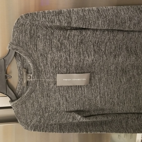 💕FRENCH CONNECTION💕 Sweeter Midi Sweater Dress ~ Grey Melange Small S NWT - Picture 11 of 15